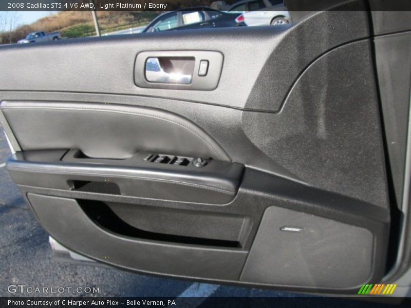 Light Platinum / Ebony 2008 Cadillac STS 4 V6 AWD