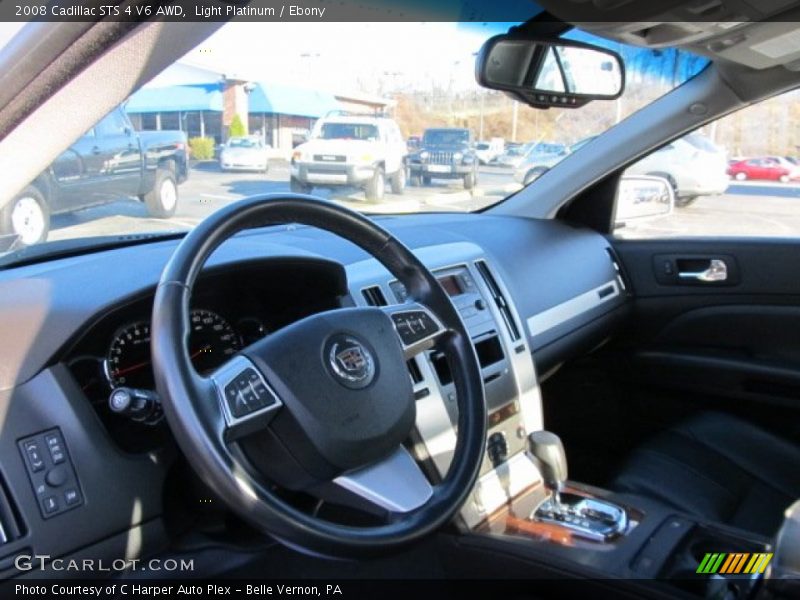 Light Platinum / Ebony 2008 Cadillac STS 4 V6 AWD