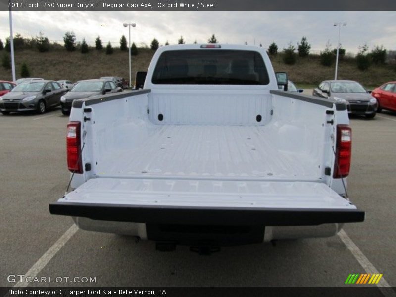 Oxford White / Steel 2012 Ford F250 Super Duty XLT Regular Cab 4x4