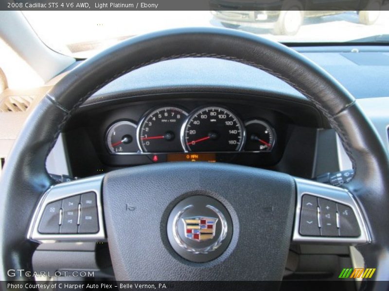 Light Platinum / Ebony 2008 Cadillac STS 4 V6 AWD