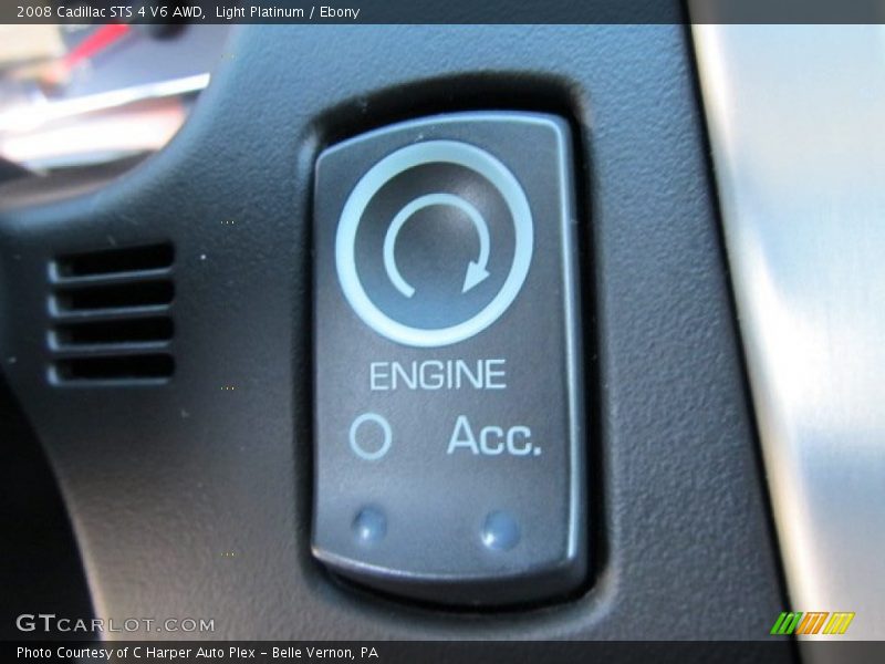 Light Platinum / Ebony 2008 Cadillac STS 4 V6 AWD
