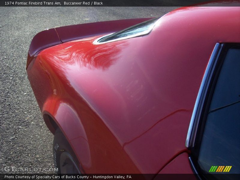 Buccaneer Red / Black 1974 Pontiac Firebird Trans Am