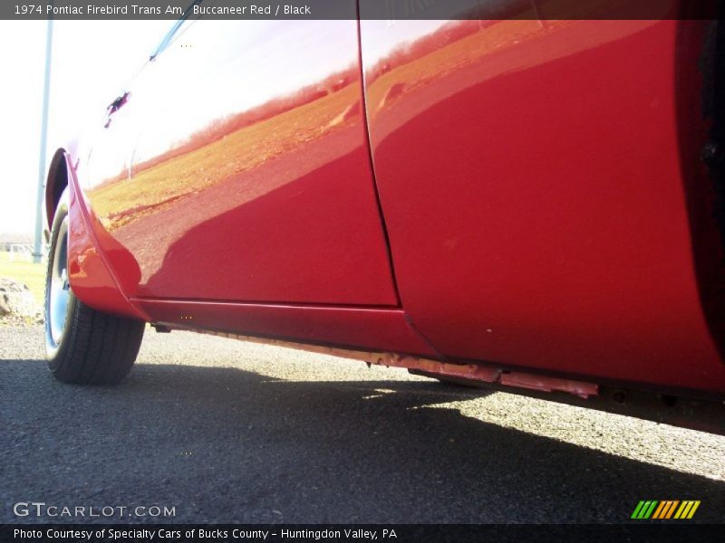 Buccaneer Red / Black 1974 Pontiac Firebird Trans Am