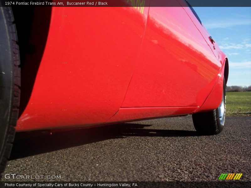 Buccaneer Red / Black 1974 Pontiac Firebird Trans Am