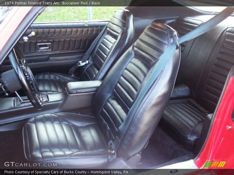  1974 Firebird Trans Am Black Interior