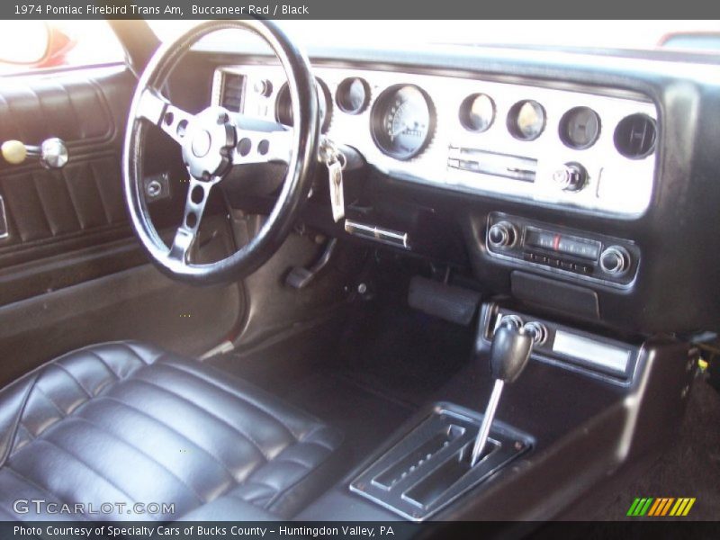 Buccaneer Red / Black 1974 Pontiac Firebird Trans Am