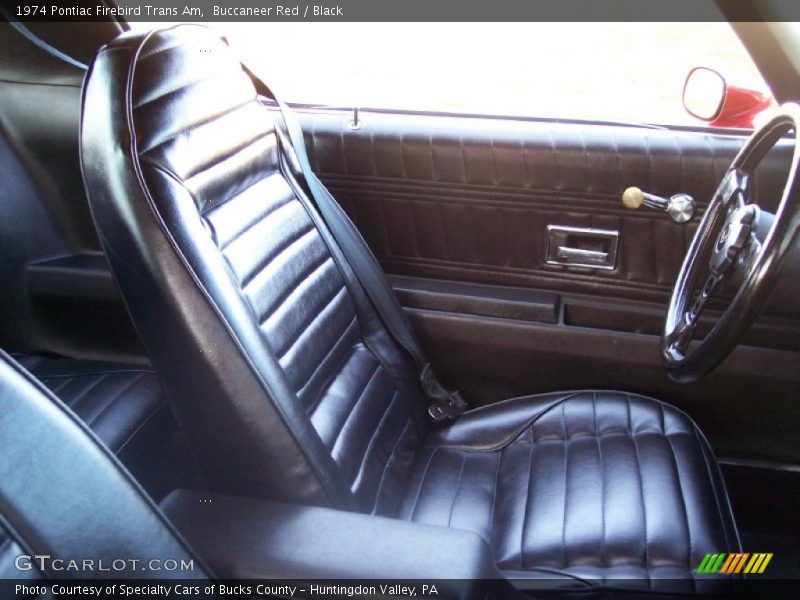  1974 Firebird Trans Am Black Interior