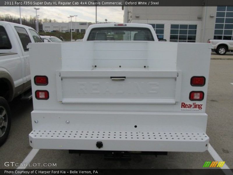 Oxford White / Steel 2011 Ford F350 Super Duty XL Regular Cab 4x4 Chassis Commercial