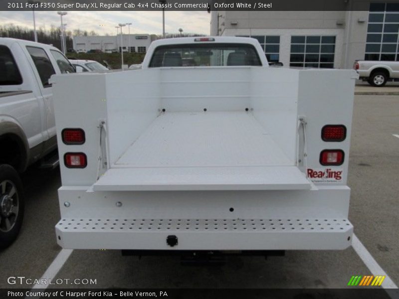 Oxford White / Steel 2011 Ford F350 Super Duty XL Regular Cab 4x4 Chassis Commercial