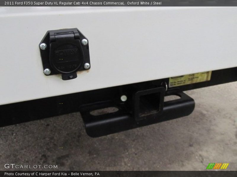 Oxford White / Steel 2011 Ford F350 Super Duty XL Regular Cab 4x4 Chassis Commercial