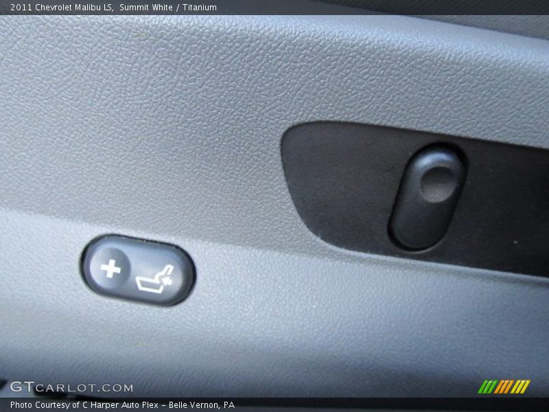 Summit White / Titanium 2011 Chevrolet Malibu LS