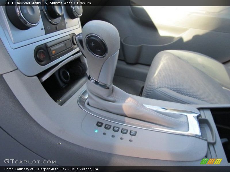 Summit White / Titanium 2011 Chevrolet Malibu LS