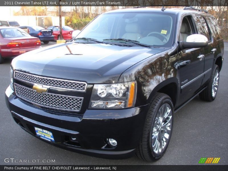 Black / Light Titanium/Dark Titanium 2011 Chevrolet Tahoe LTZ 4x4