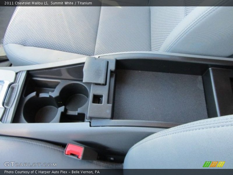 Summit White / Titanium 2011 Chevrolet Malibu LS