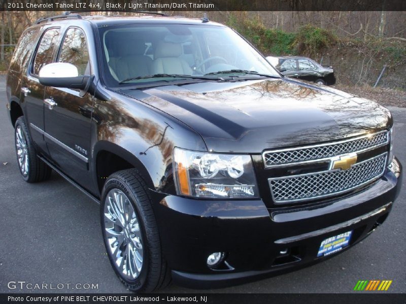 Black / Light Titanium/Dark Titanium 2011 Chevrolet Tahoe LTZ 4x4