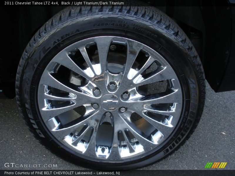 Black / Light Titanium/Dark Titanium 2011 Chevrolet Tahoe LTZ 4x4