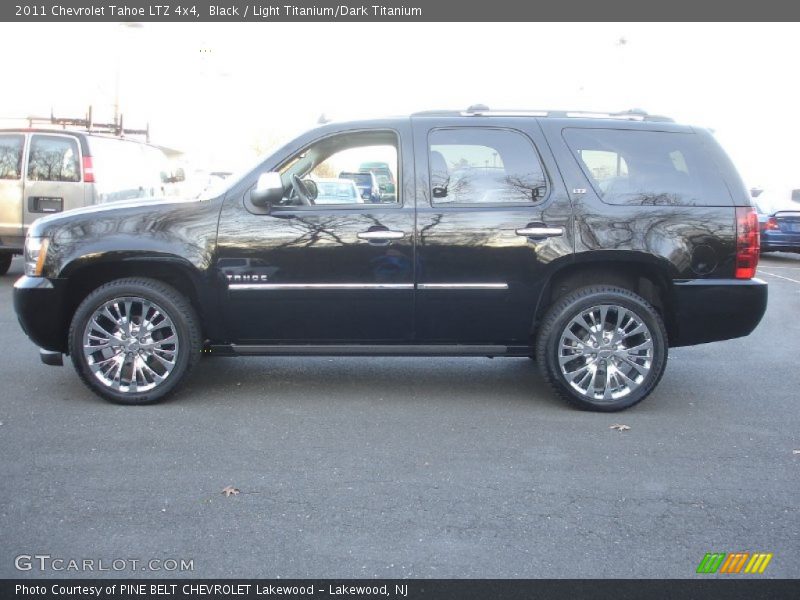 Black / Light Titanium/Dark Titanium 2011 Chevrolet Tahoe LTZ 4x4