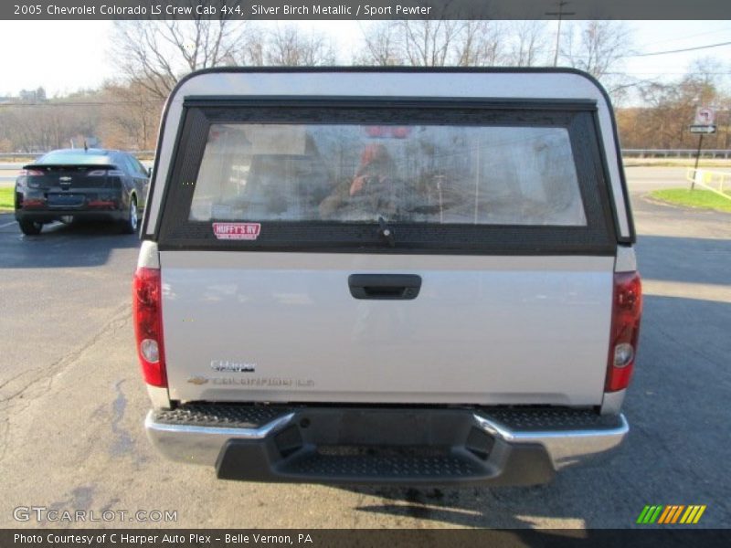 Silver Birch Metallic / Sport Pewter 2005 Chevrolet Colorado LS Crew Cab 4x4