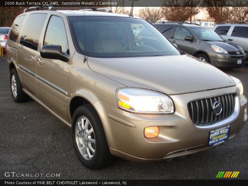 Sandstone Metallic / Cashmere 2006 Buick Terraza CXL AWD