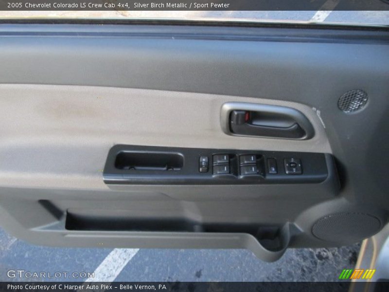 Silver Birch Metallic / Sport Pewter 2005 Chevrolet Colorado LS Crew Cab 4x4