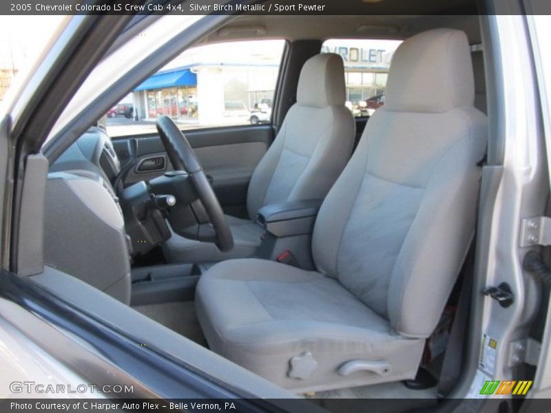 Silver Birch Metallic / Sport Pewter 2005 Chevrolet Colorado LS Crew Cab 4x4