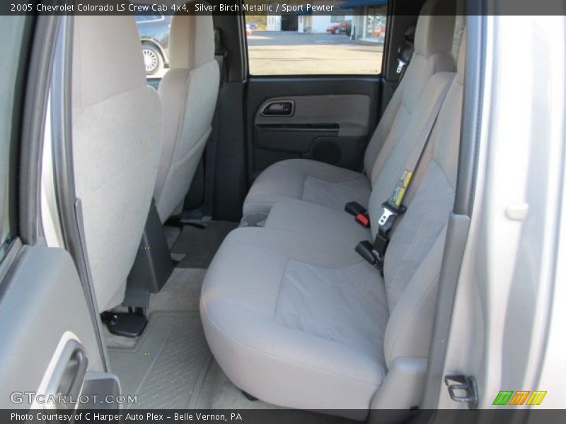 Silver Birch Metallic / Sport Pewter 2005 Chevrolet Colorado LS Crew Cab 4x4