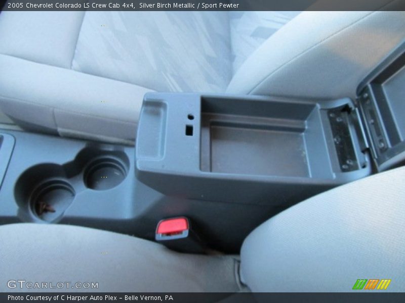 Silver Birch Metallic / Sport Pewter 2005 Chevrolet Colorado LS Crew Cab 4x4