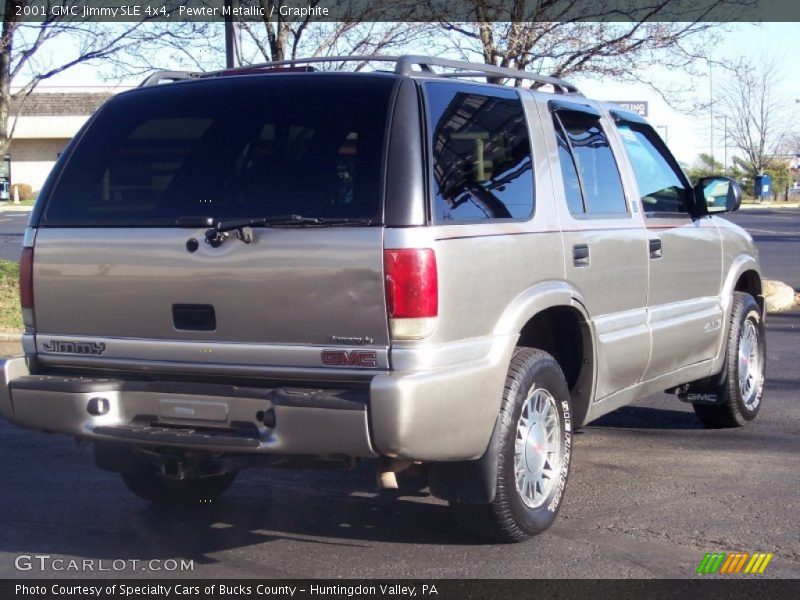 Pewter Metallic / Graphite 2001 GMC Jimmy SLE 4x4