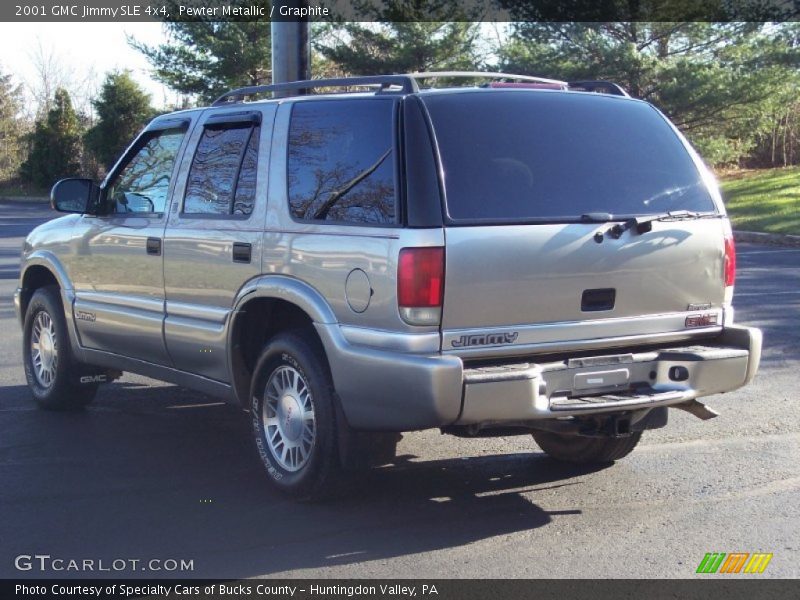 Pewter Metallic / Graphite 2001 GMC Jimmy SLE 4x4