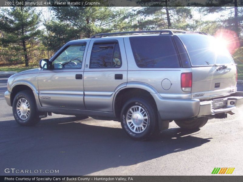 Pewter Metallic / Graphite 2001 GMC Jimmy SLE 4x4