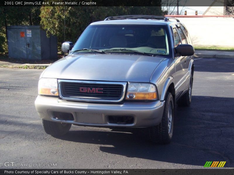 Pewter Metallic / Graphite 2001 GMC Jimmy SLE 4x4