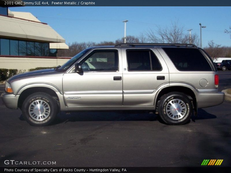 Pewter Metallic / Graphite 2001 GMC Jimmy SLE 4x4