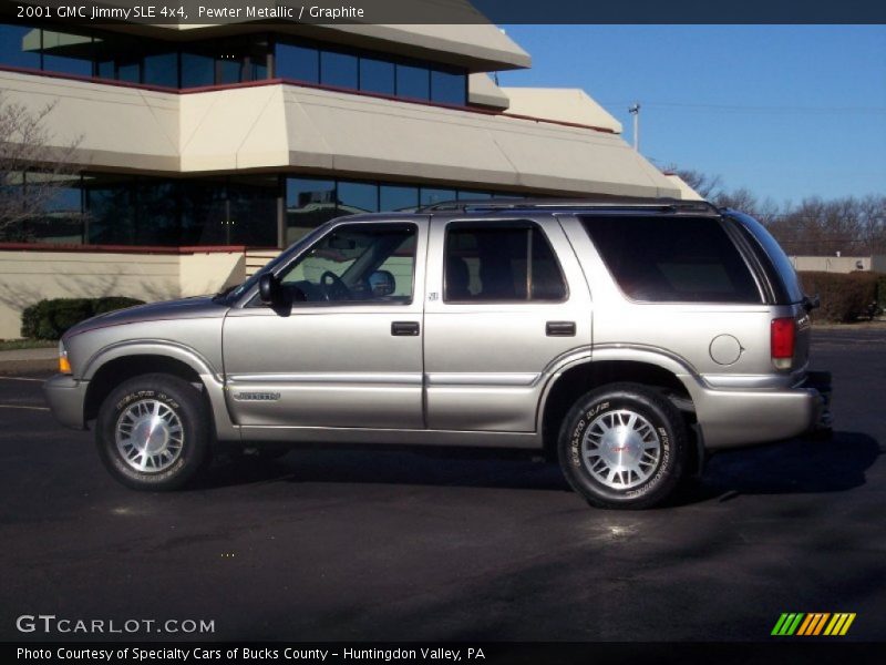 Pewter Metallic / Graphite 2001 GMC Jimmy SLE 4x4