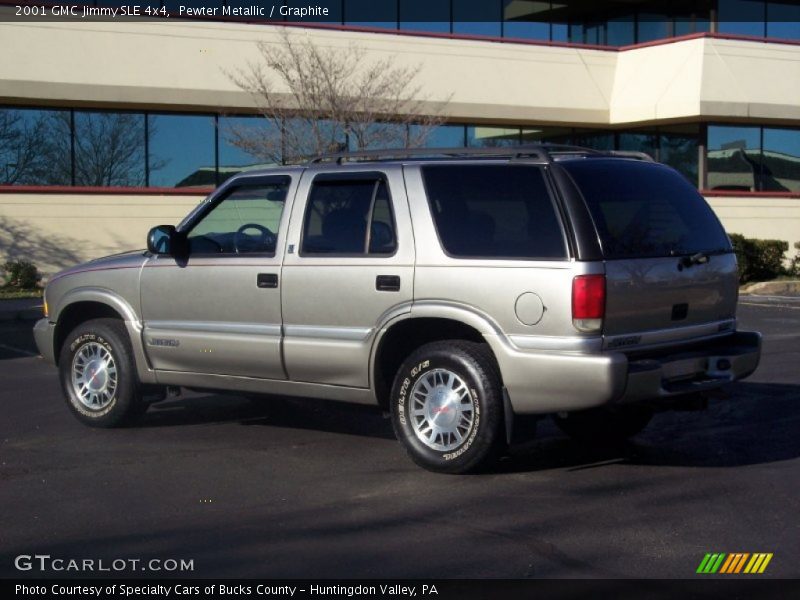 Pewter Metallic / Graphite 2001 GMC Jimmy SLE 4x4