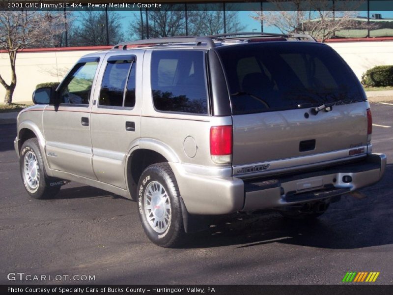 Pewter Metallic / Graphite 2001 GMC Jimmy SLE 4x4