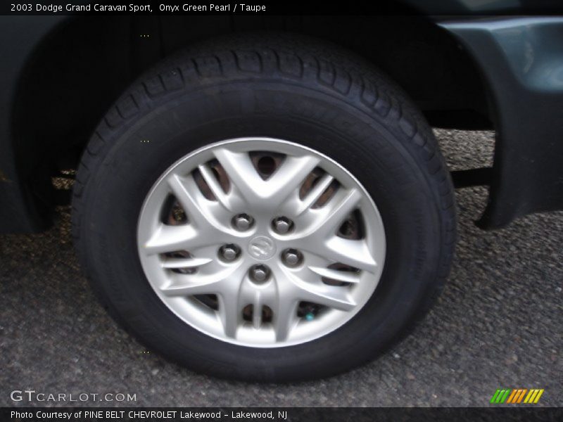 Onyx Green Pearl / Taupe 2003 Dodge Grand Caravan Sport