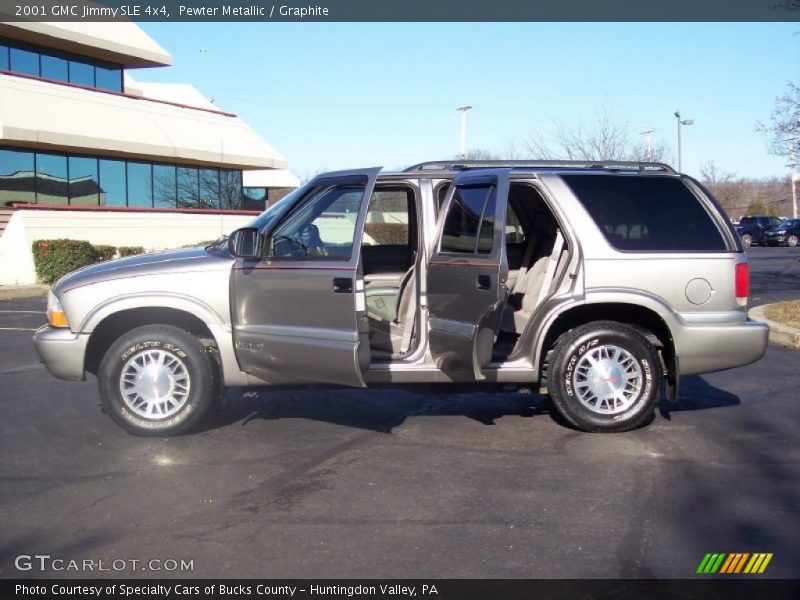 Pewter Metallic / Graphite 2001 GMC Jimmy SLE 4x4