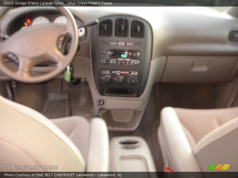 Onyx Green Pearl / Taupe 2003 Dodge Grand Caravan Sport