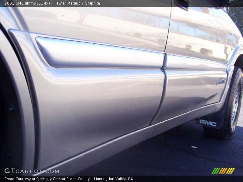 Pewter Metallic / Graphite 2001 GMC Jimmy SLE 4x4