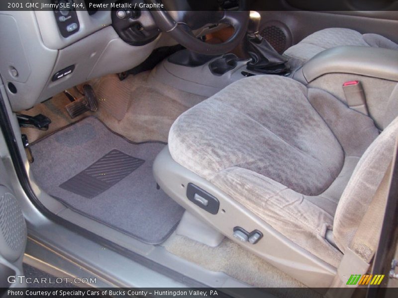 Pewter Metallic / Graphite 2001 GMC Jimmy SLE 4x4