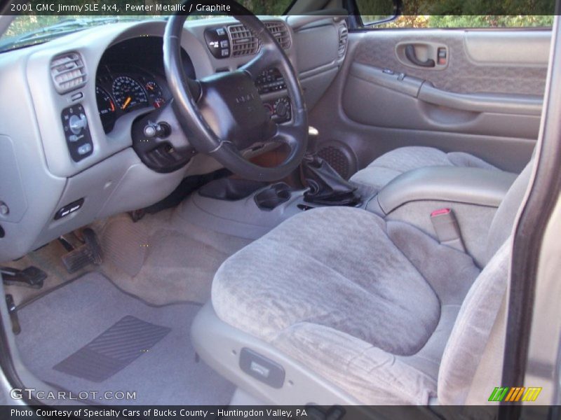  2001 Jimmy SLE 4x4 Graphite Interior