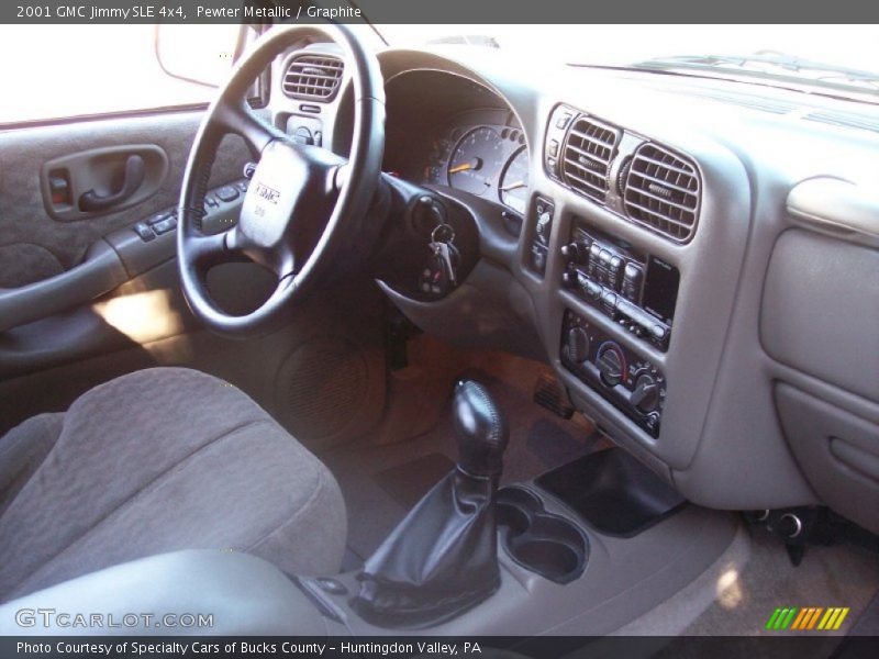 Pewter Metallic / Graphite 2001 GMC Jimmy SLE 4x4