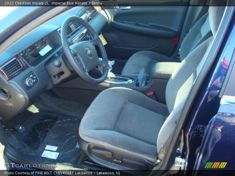 Imperial Blue Metallic / Ebony 2012 Chevrolet Impala LS