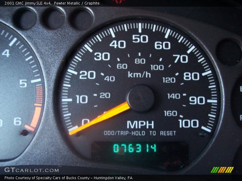 Pewter Metallic / Graphite 2001 GMC Jimmy SLE 4x4