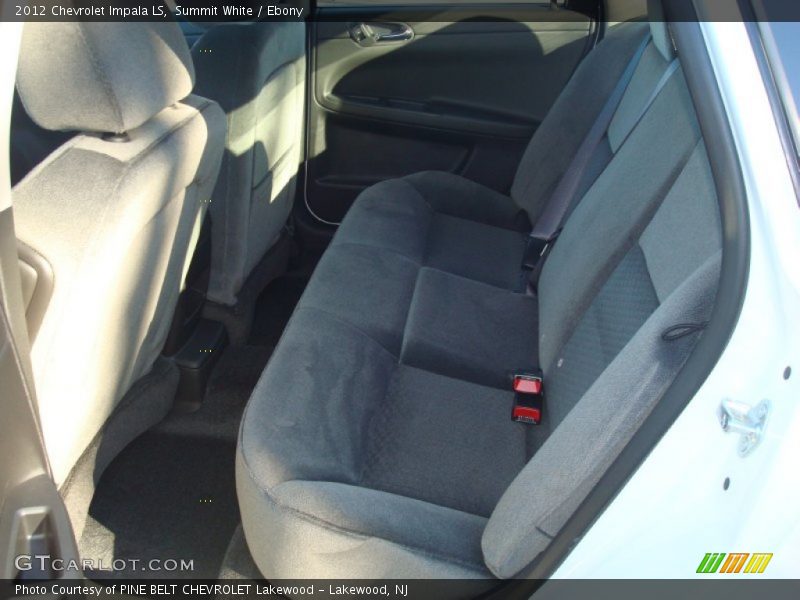 Summit White / Ebony 2012 Chevrolet Impala LS
