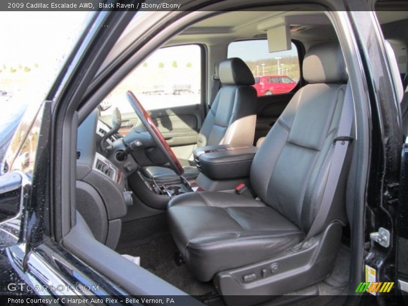 Black Raven / Ebony/Ebony 2009 Cadillac Escalade AWD