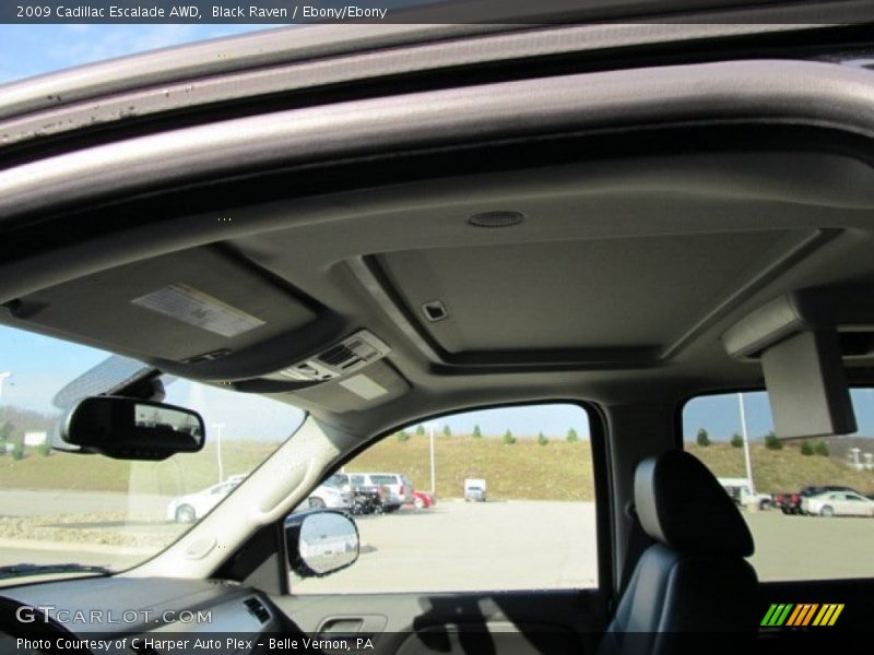Black Raven / Ebony/Ebony 2009 Cadillac Escalade AWD