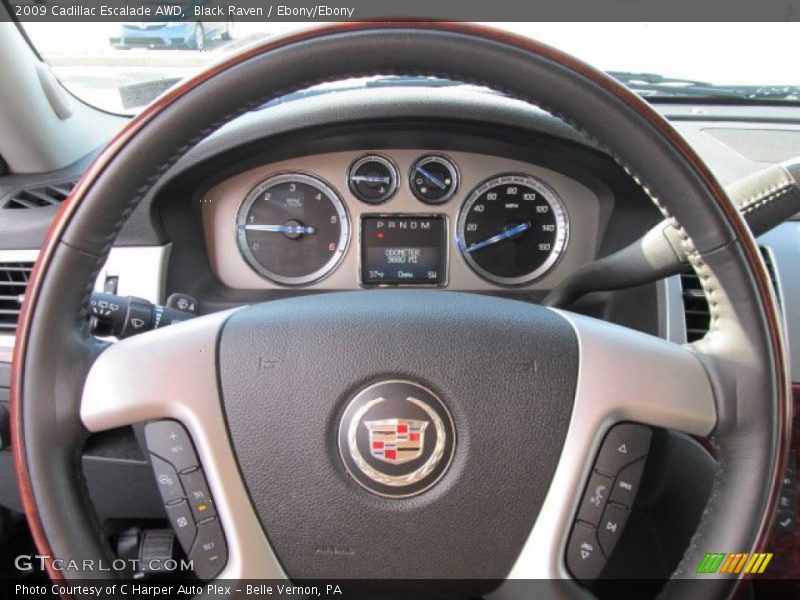 Black Raven / Ebony/Ebony 2009 Cadillac Escalade AWD