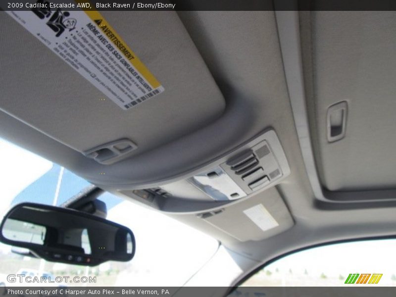 Black Raven / Ebony/Ebony 2009 Cadillac Escalade AWD
