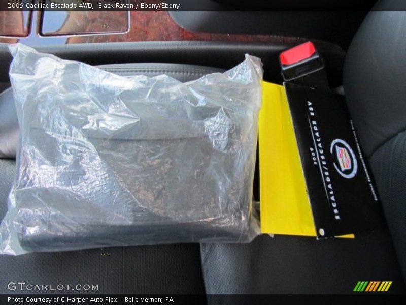 Black Raven / Ebony/Ebony 2009 Cadillac Escalade AWD